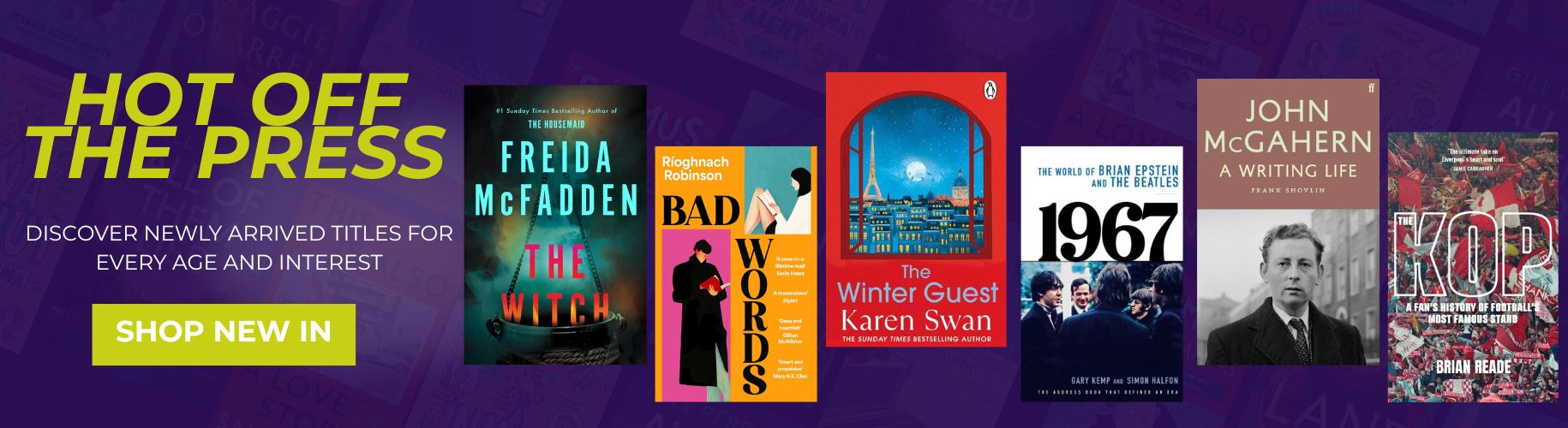 New Releases and New Books
